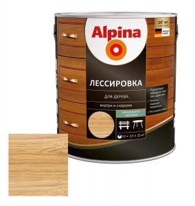 Alpina Лессировка для дерева шелковисто-матовая махагон (алкидное) 0,75