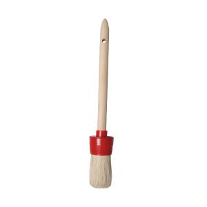 Кисть круглая №10 (40мм), натуральная щетина, деревянная ручка//MTX 82080