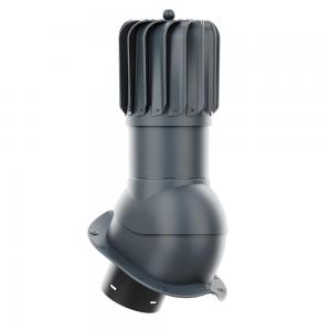 Комплект: ROTOLINE PNOBW Ø150мм.+PPM+SKR 2-1+KFP 3-1+ZZ-2.(тёмно-серый)