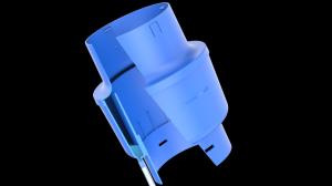 Комплект: ROTOLINE PNOBW Ø150мм.+PPM+SKR 2-1+KFP 3-1+ZZ-2.(тёмно-серый)