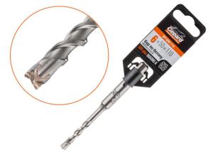 Сверло (бур) SDS-plus 6х50х110мм QUADRO-X GEPARD GP1206-110 Сверло (бур) SDS-plus 6х50х110мм QUADRO-X GEPARD GP1206-110