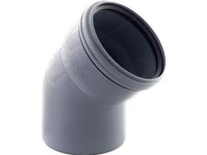 Колено для внутренней канализации 110х45 Колено для внутренней канализации 110х45