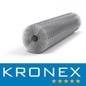 Сетка сварная оцинкованная KRONEX 25.4*25.4*1.2мм (рул. 1*5 м)