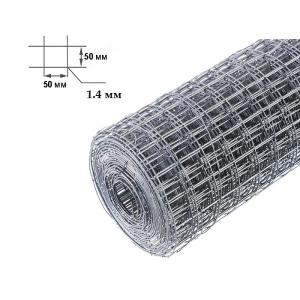 Сетка сварная оцинкованная KRONEX 50/50/1,4 (рул 1*25 м)