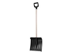 Лопата снеговая пластм. 380x365мм с дер.черенком STARTUL STANDART ST9062-3