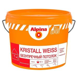 Краска ВД-АК Alpina EXPERT Kristall Weiss 2,5л / 3,75 кг Краска ВД-АК Alpina EXPERT Kristall Weiss 2,5л / 3,75 кг