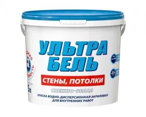 Краска акриловая Sniezka  Ultra Biel (белый) 5L