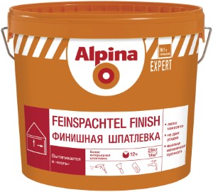 Шпатлёвка белая, В П 1 Д Alpina EXPERT Feinspachtel Finish  15 кг