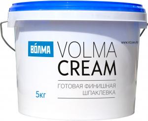 Шпаклевка VOLMA-Cream финишная, готовая к применению 5 кг